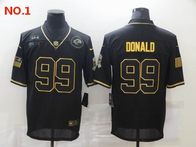 Men's Los Angeles Rams #99 Aaron Donald Jerseys-1